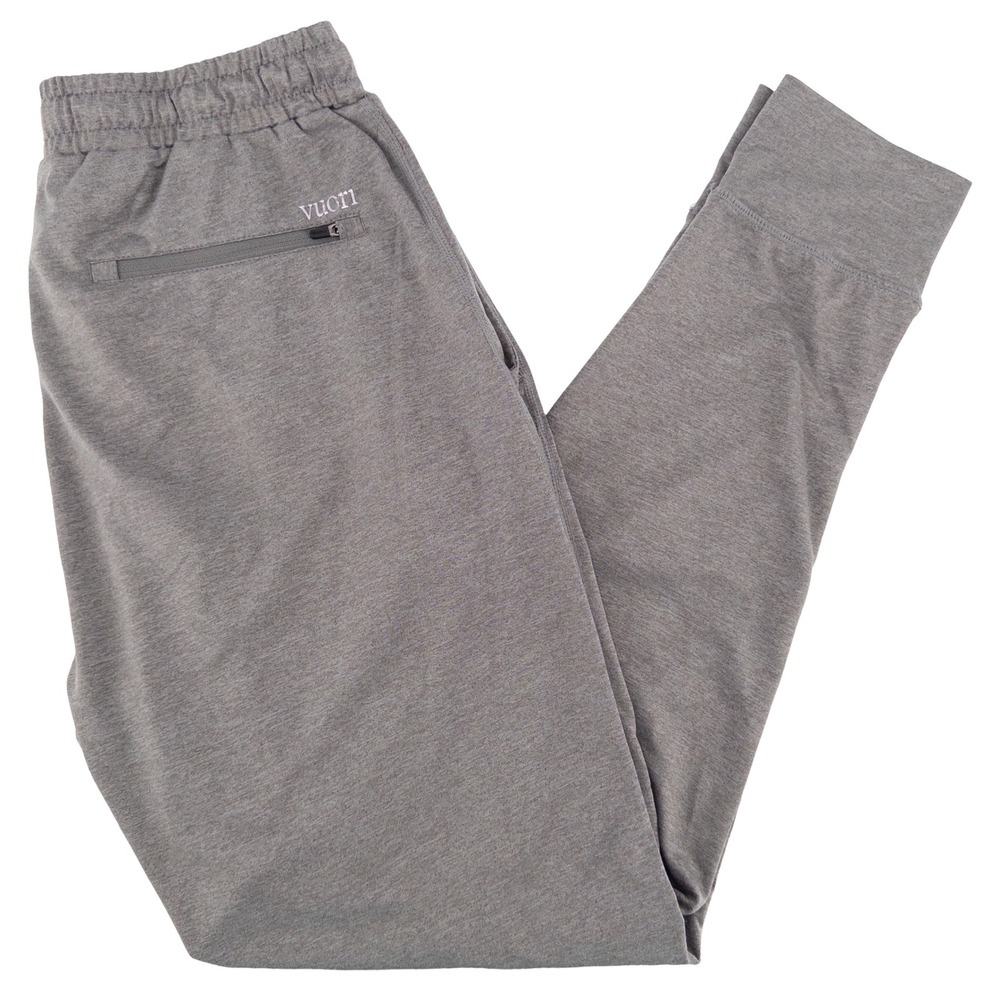 Vuori Mens Small Sunday Performance Jogger Grey V416 Tapered Athleisure Joggers
